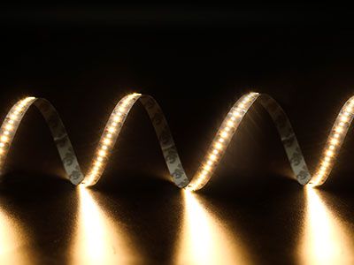 Ruban LED blanc réglable TN-2016A, 6500 K, 6.48/8.64/12.96/17.28 W/m