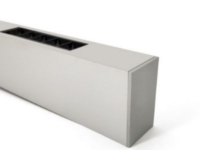 Luminaire linéaire LED monté en surface LUZ 15° / 30° / 45°, 2835 LED, 90 lm/W, UGR<12