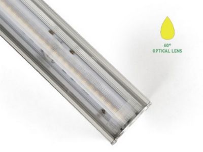 Suspension LED LUZ, Lentille optique 60 °, 2835 LED, 80 lm/W
