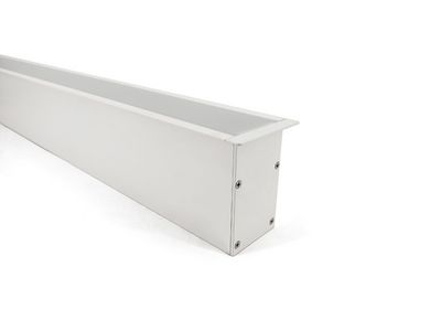 Luminaire linéaire LED Encastré avec garniture LUZ, UGR<19, 2835 LED, 90 lm/W 