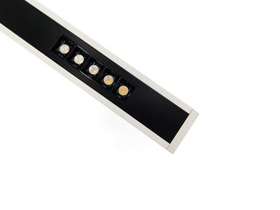 Luminaire linéaire LED Encastré avec garniture à persiennes LUZ, 2835 LED, 90lm/W