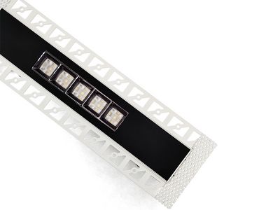 Luminaire linéaire LED Encastré sans garniture à persiennes LUZ