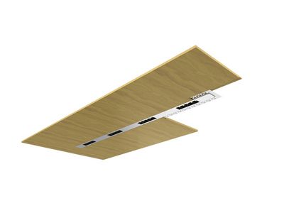 Luminaire linéaire LED Encastré sans garniture à persiennes LUZ