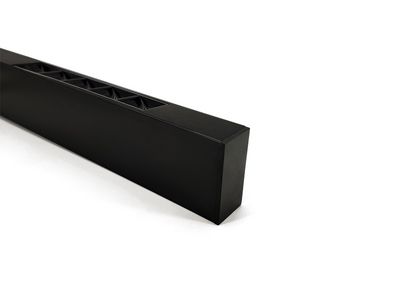 Luminaire linéaire LED monté en surface à persiennes réflecteur 15°/30° / 45° SLIM