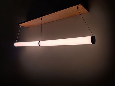Luminaire linéaire LED suspendu rond 360°, O600610P