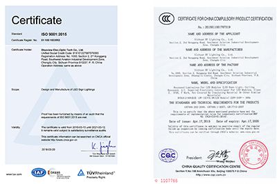 Certificats