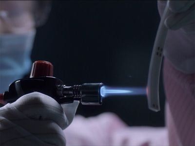 Test de résistance à la flamme